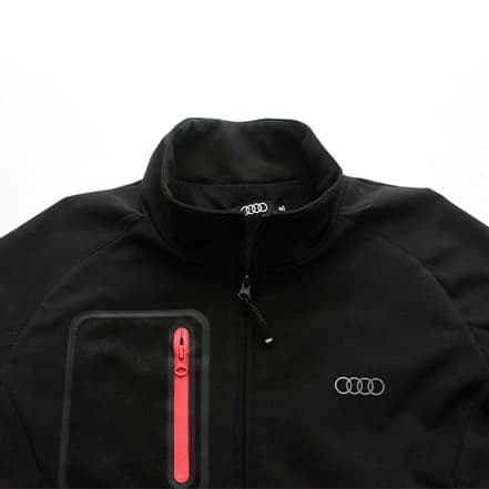jaqueta masculina power audi preta