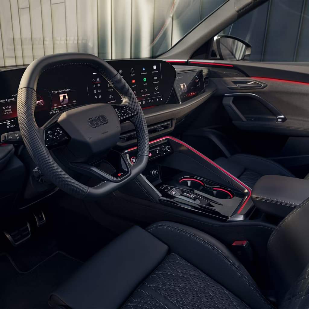 Sistema de assistência do Audi Q6 e-tron