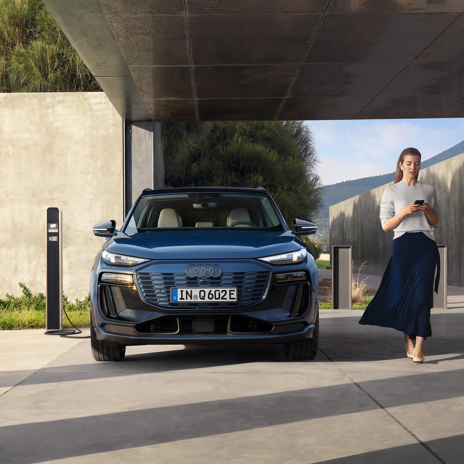 Aparência Imponente do Novo Audi Q6 e-tron