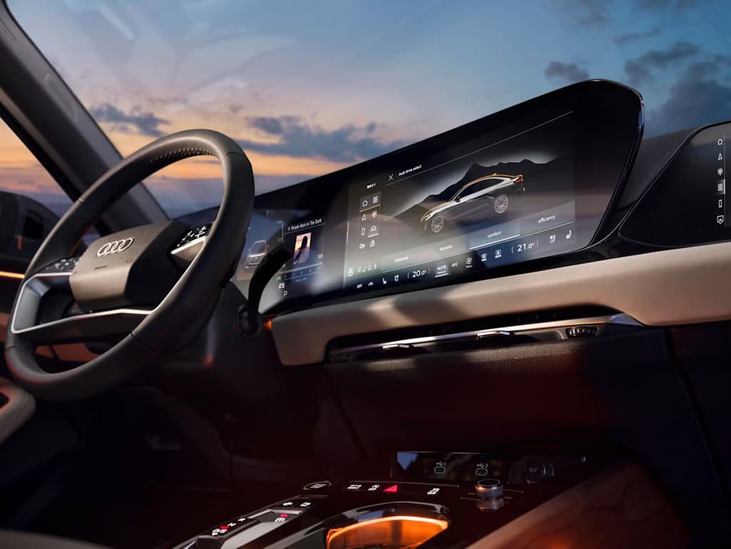 Audi Q6 e-tron: Definindo tendências com Design de interior