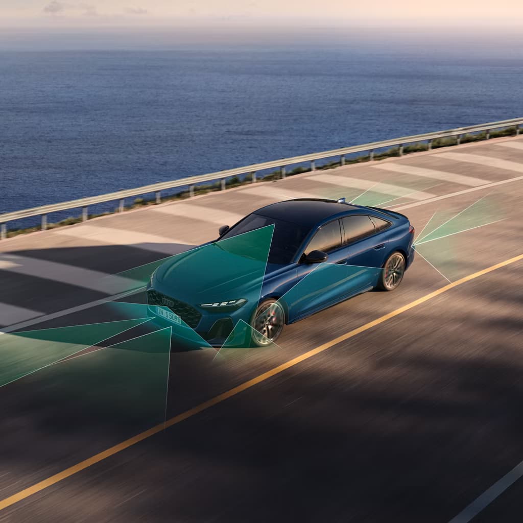 Sistema de assistência do Audi Q6 e-tron