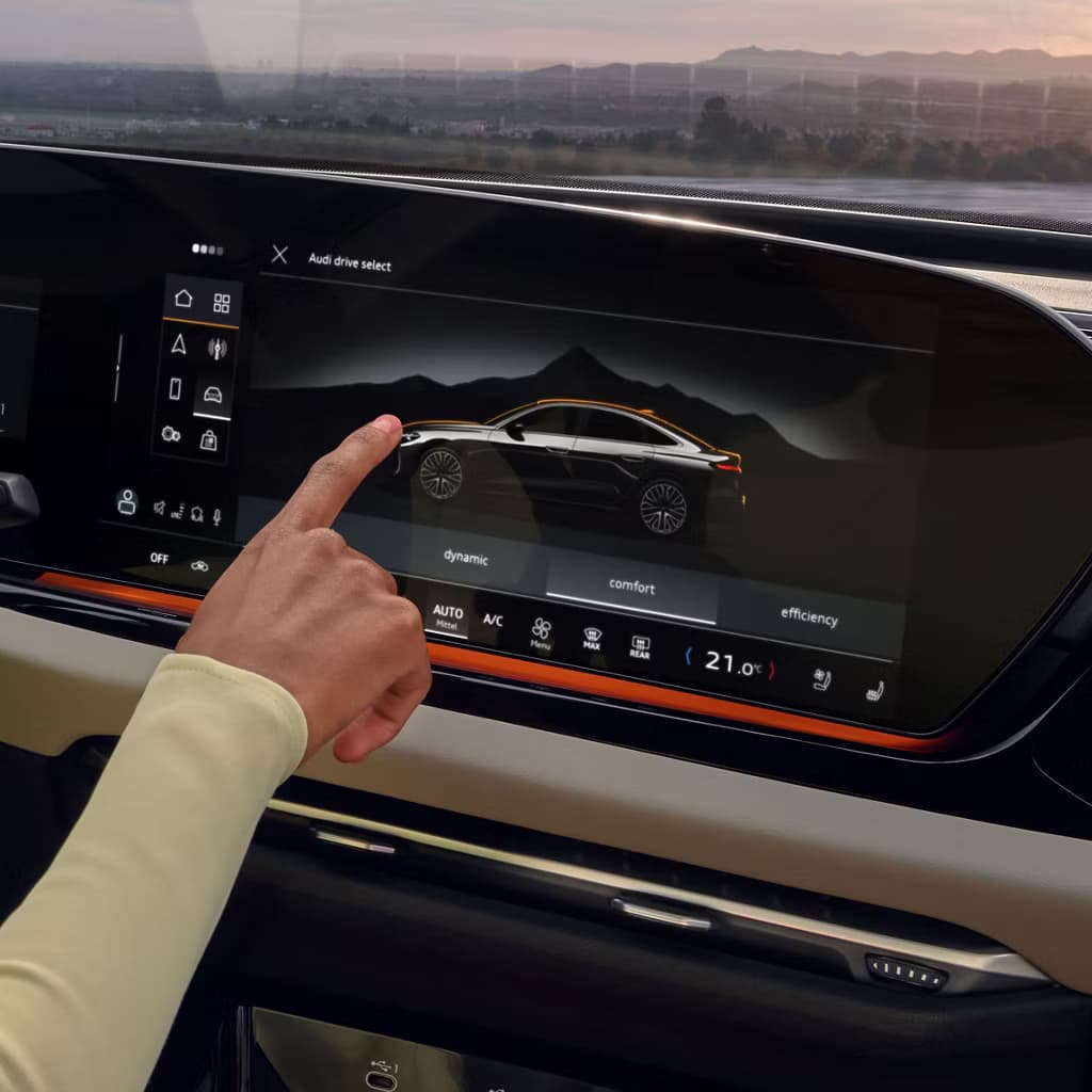 Sistema de assistência do Audi Q6 e-tron