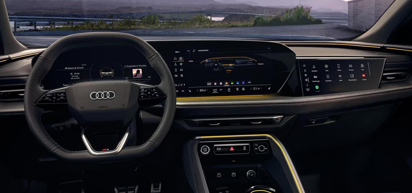 Audi Q5 Sportback: Tela Panorâmica