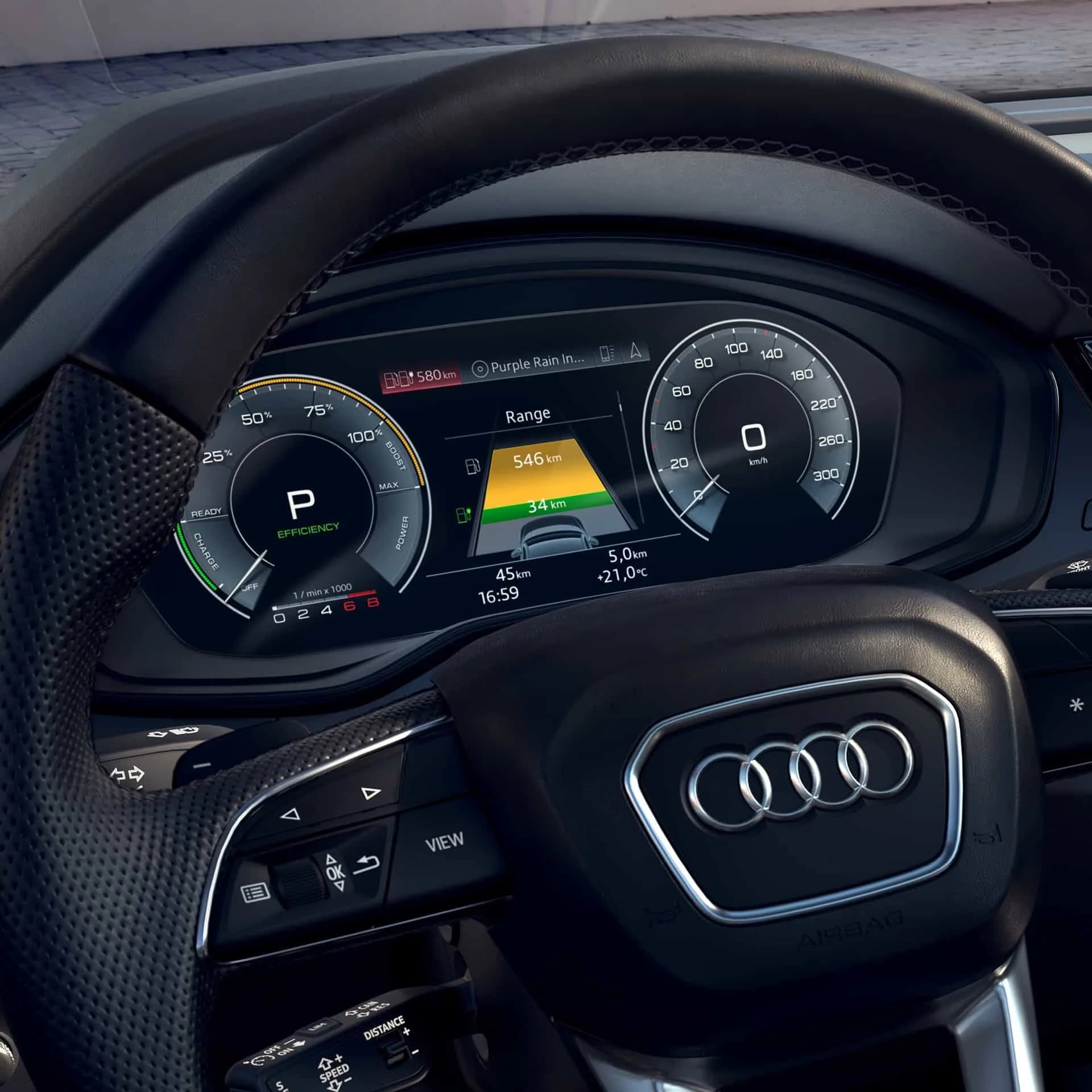 Audi Q5 Sportback TFSI E: Audi Virtual Cockpit