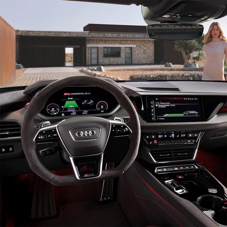 Audi RS e-tron GT: Focado na estética da condução dinâmica