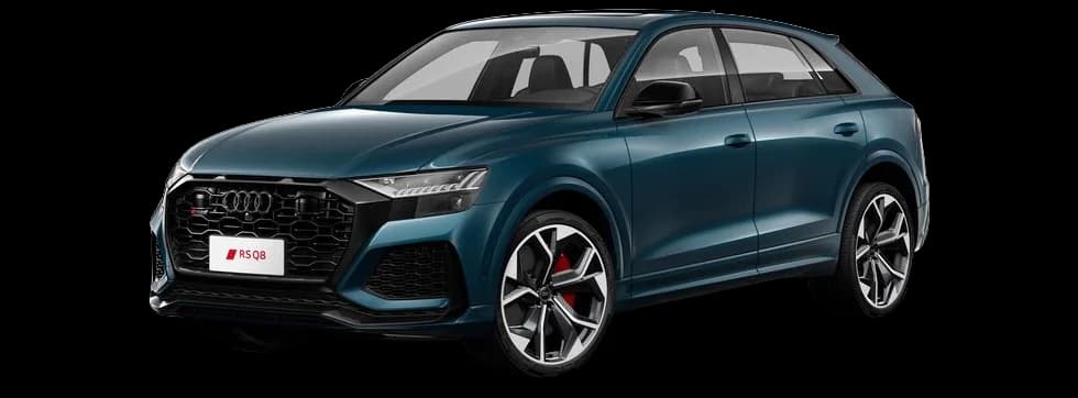 Audi RS Q8 Azul Galáxia Metálico