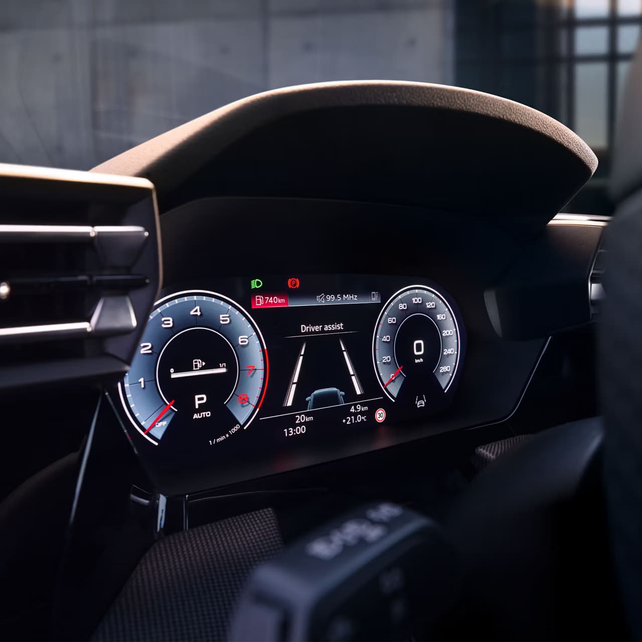 Audi A3 Sportback: Tudo em um piscar de olhos digitalmente