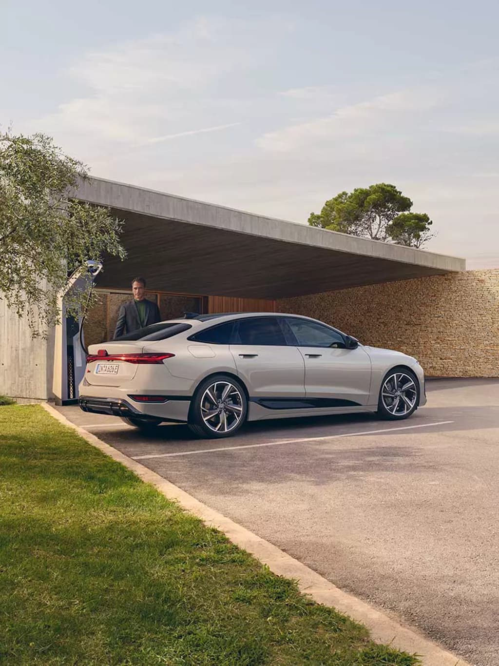 Audi A6 Sportback: Carregamento de alta potência