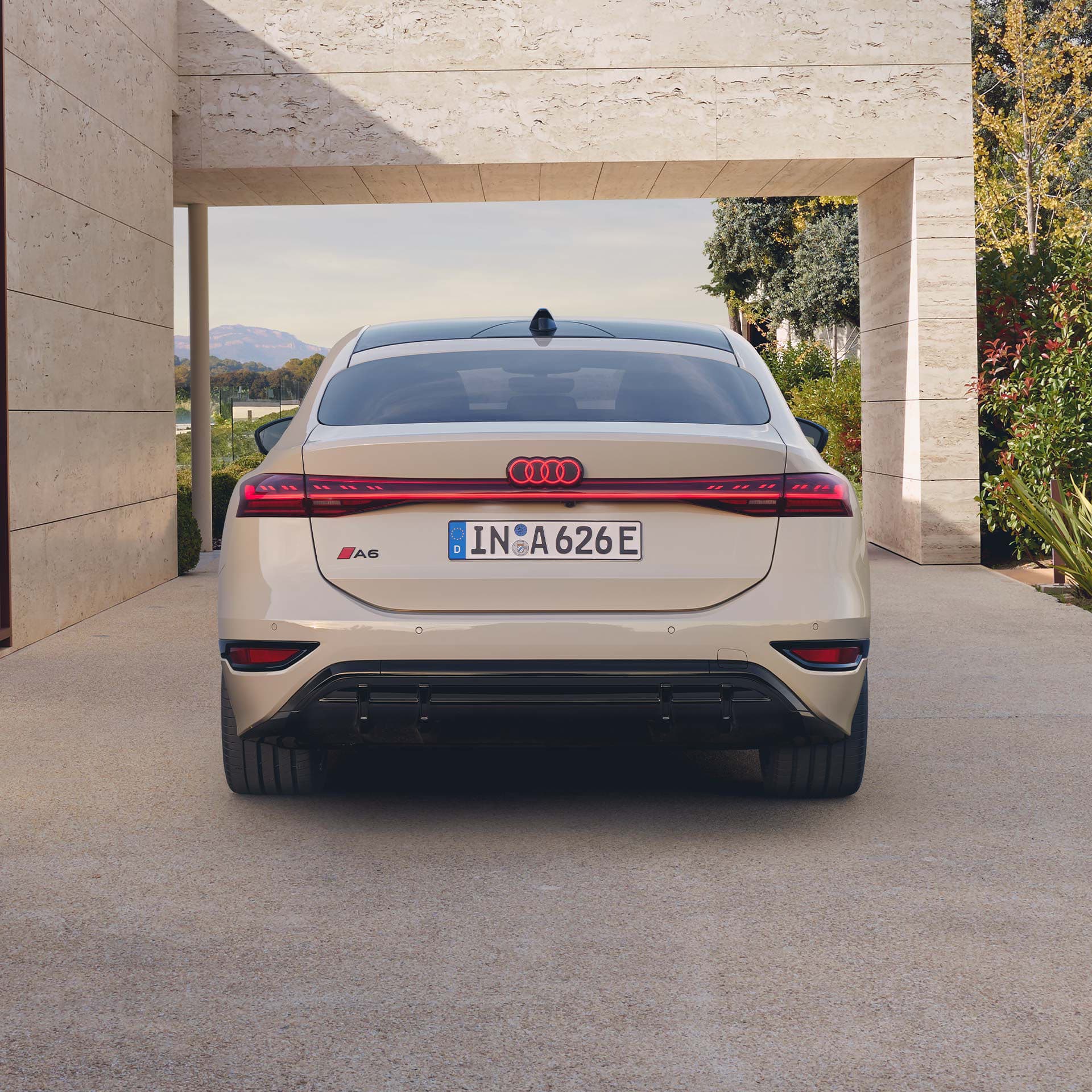Audi A6 Sportback e-tron - Vista traseira
