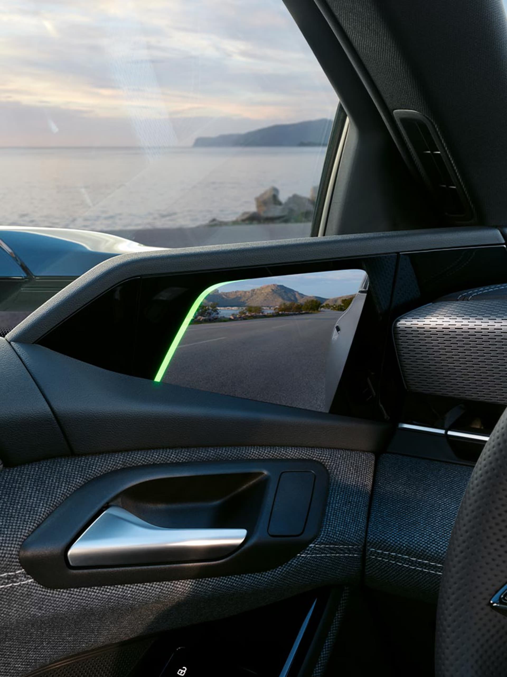 Audi A6 Sportback e-tron - Detalhe interior