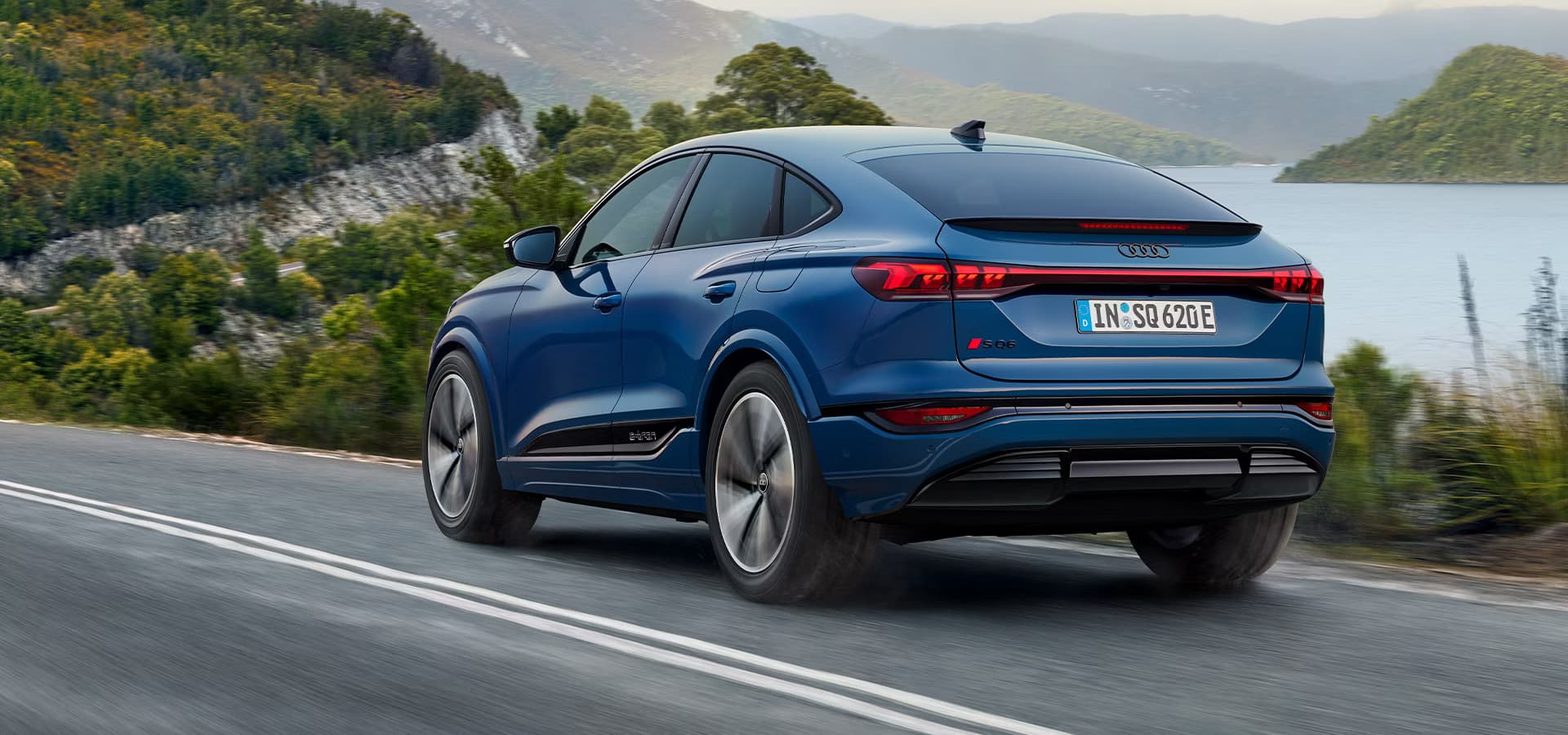 Design progressivo SQ6 Sportback e-tron