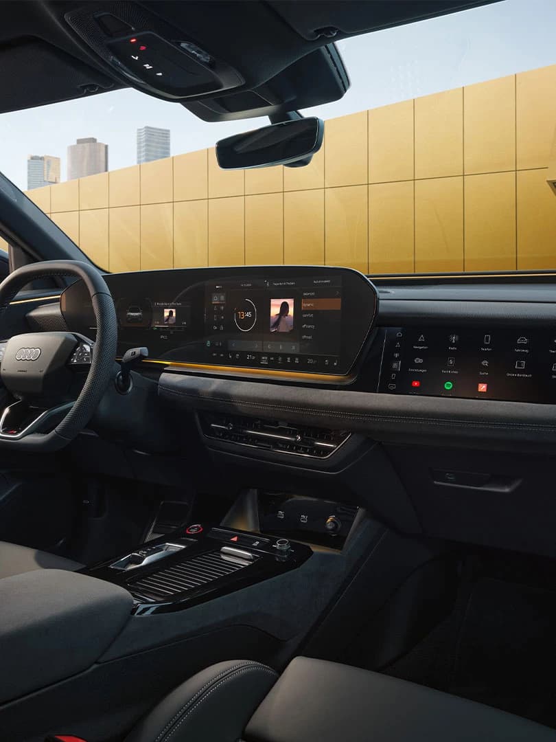 Visores panorâmicos SQ6 Sportback e-tron