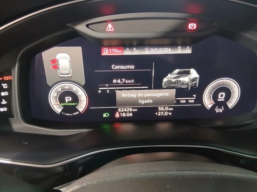 Audi Q8 3.0 TFSI GASOLINA PERFORMANCE BLACK QUATTRO TIPTRONIC 2019 Gasolina - Picture 7