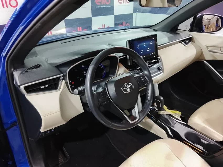 Toyota COROLLA CROSS 1.8 VVT-I HYBRID FLEX XRX CVT 2024 Híbrido - Foto 11