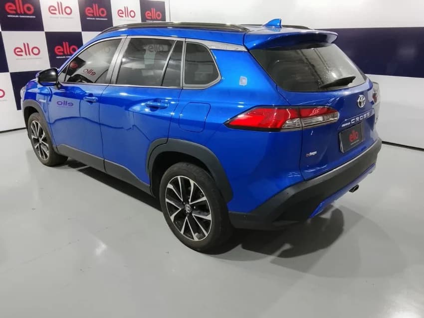 Toyota COROLLA CROSS 1.8 VVT-I HYBRID FLEX XRX CVT 2024 Híbrido - Foto 5