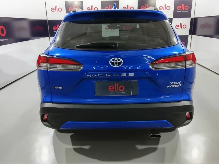 Toyota COROLLA CROSS 1.8 VVT-I HYBRID FLEX XRX CVT 2024 Híbrido - Foto 6