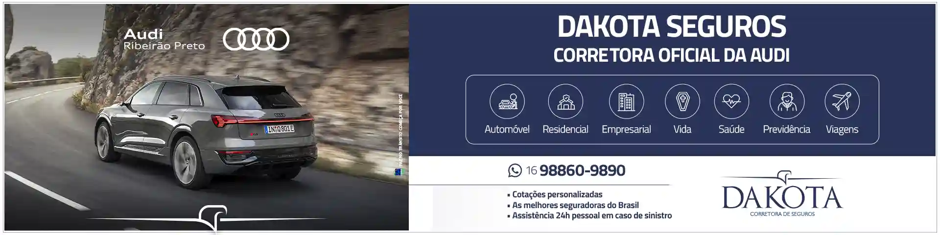 Dakota Seguros - corretora oficial da Audi